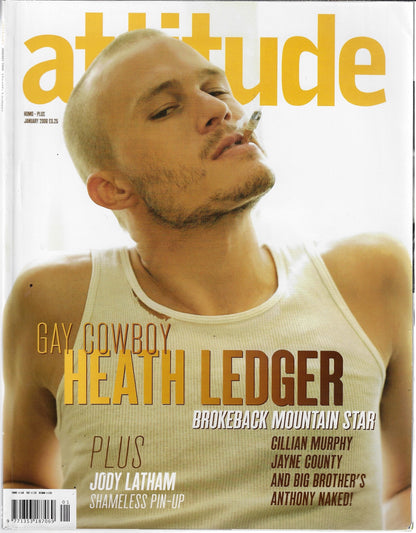 Attitude Magazine 141 - Heath Ledger