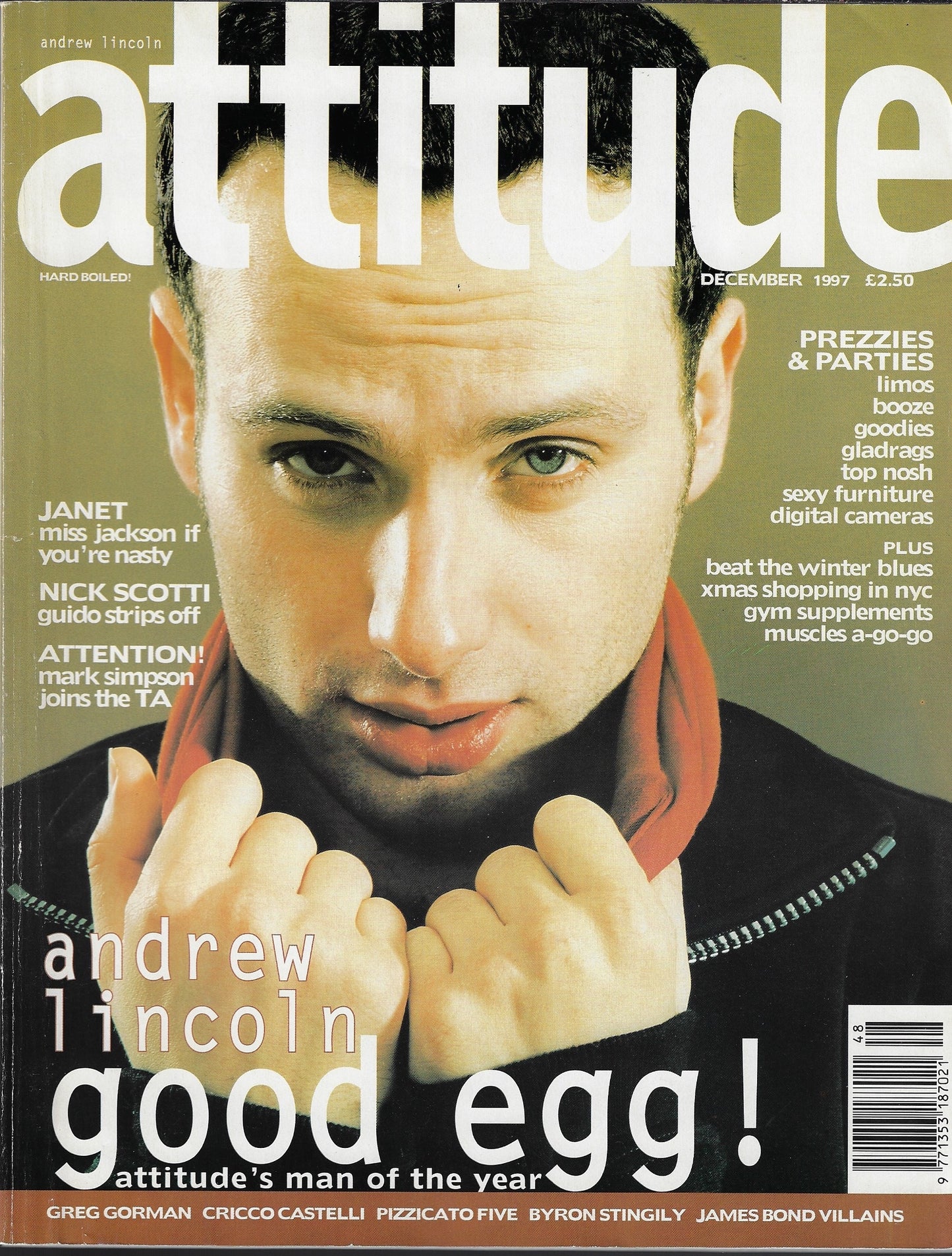 Attitude Magazine 44 - Andrew Lincoln EGG
