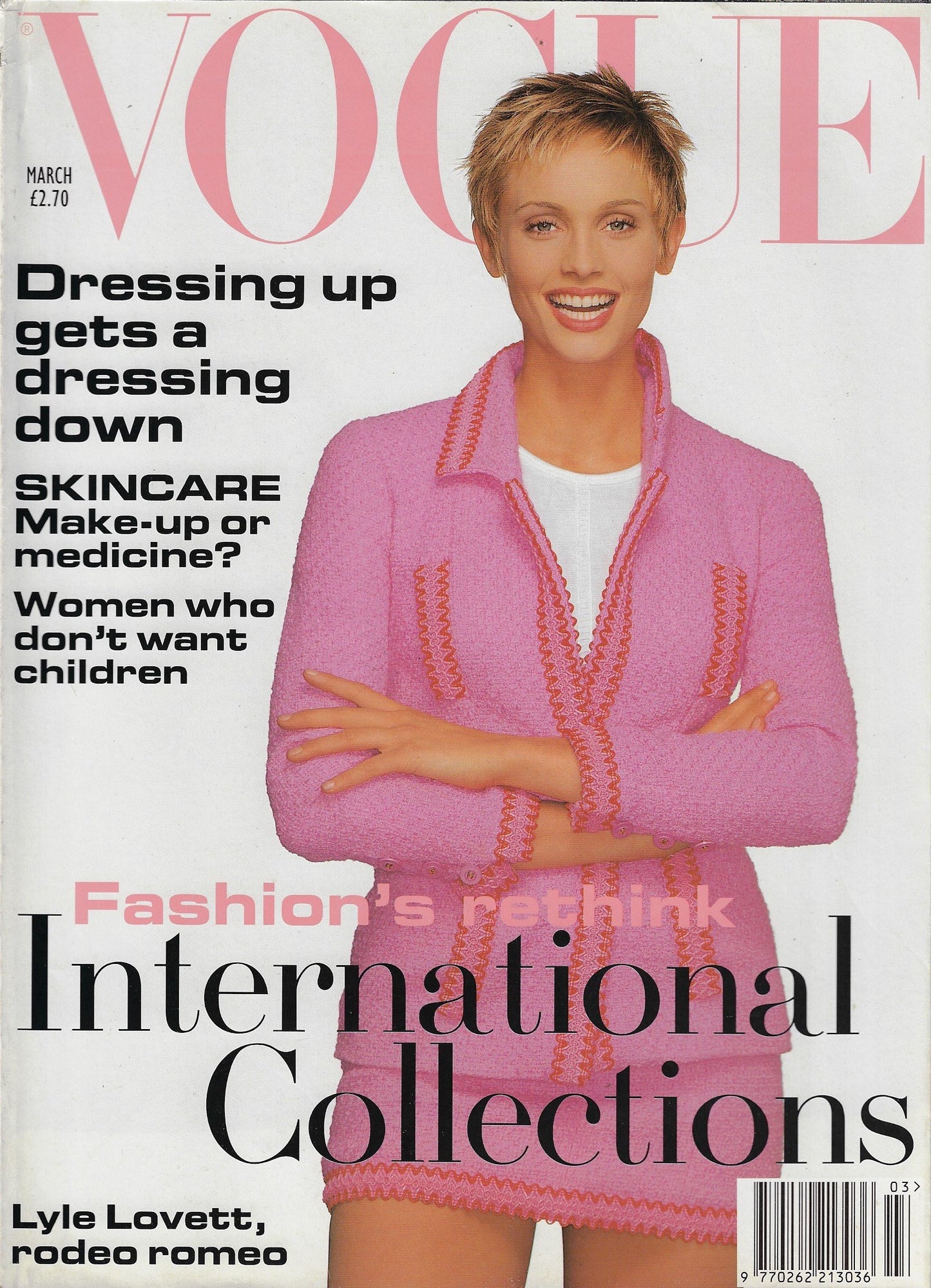 Vogue Magazine March 1994 - Beri Smither