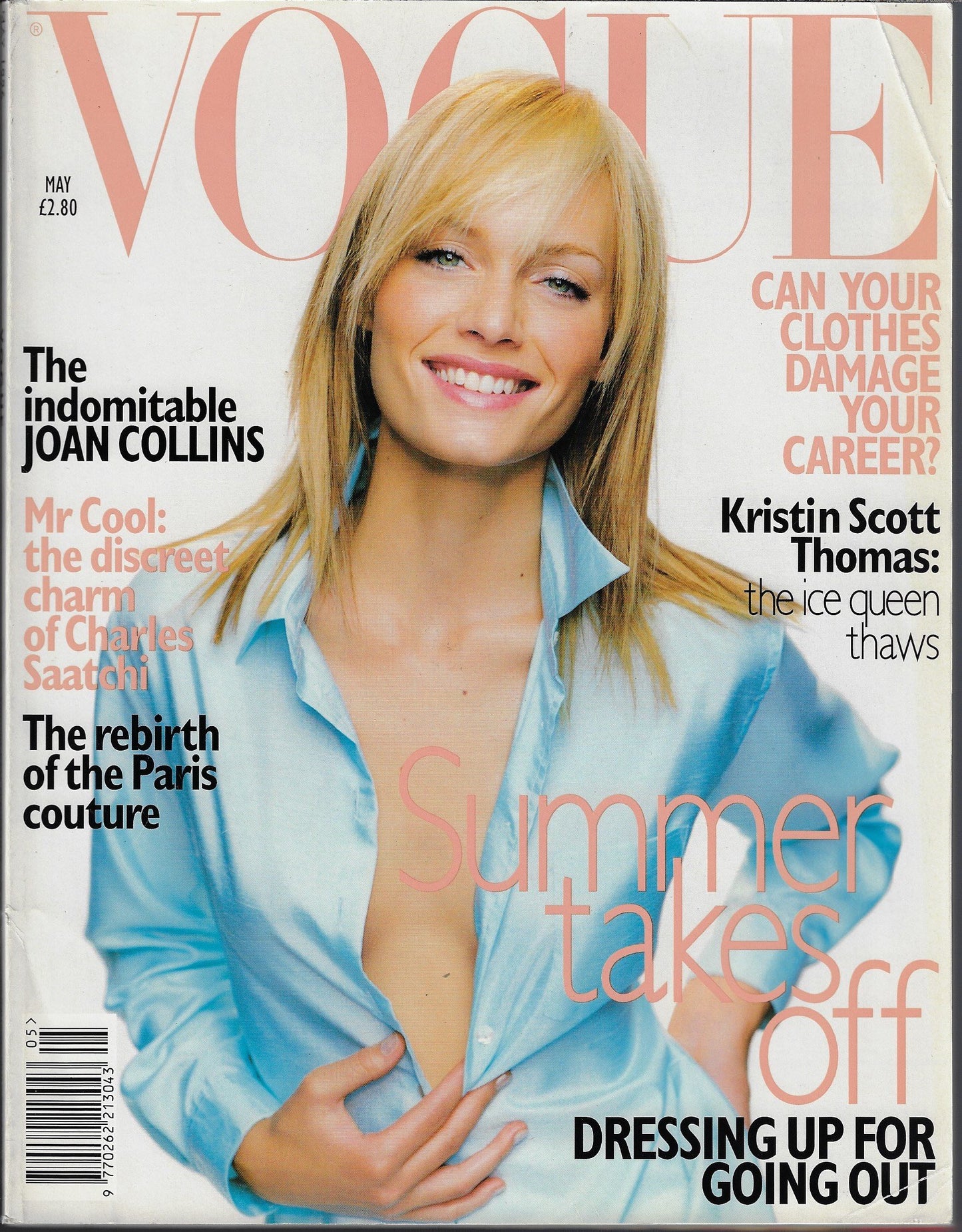 Vogue Magazine May 1996 - Amber Valletta