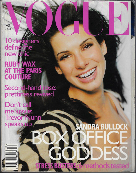 Vogue Magazine October 1996 - Sandra Bullock