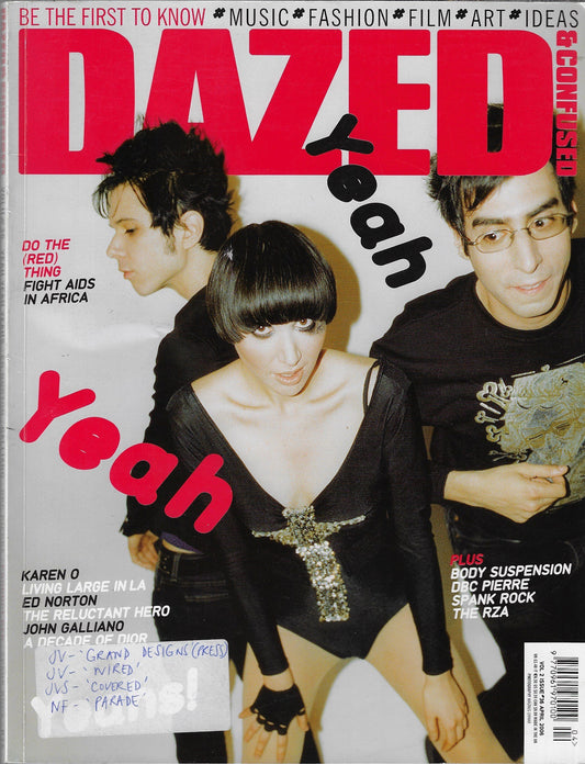 Dazed & Confused Magazine 2006 - The Yeah Yeah Yeahs