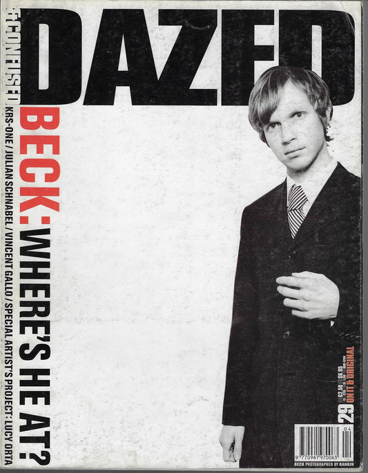 Dazed & Confused Magazine 1997 - Beck Rankin