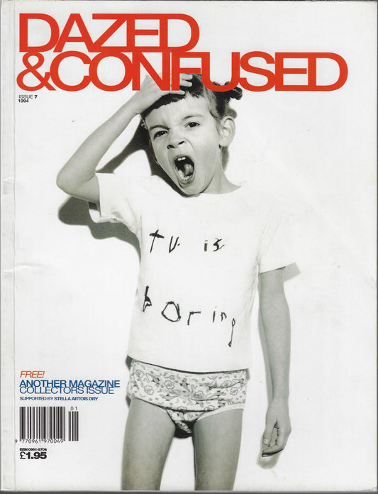 Dazed & Confused Magazine - Rankin TV Is Boring 1994