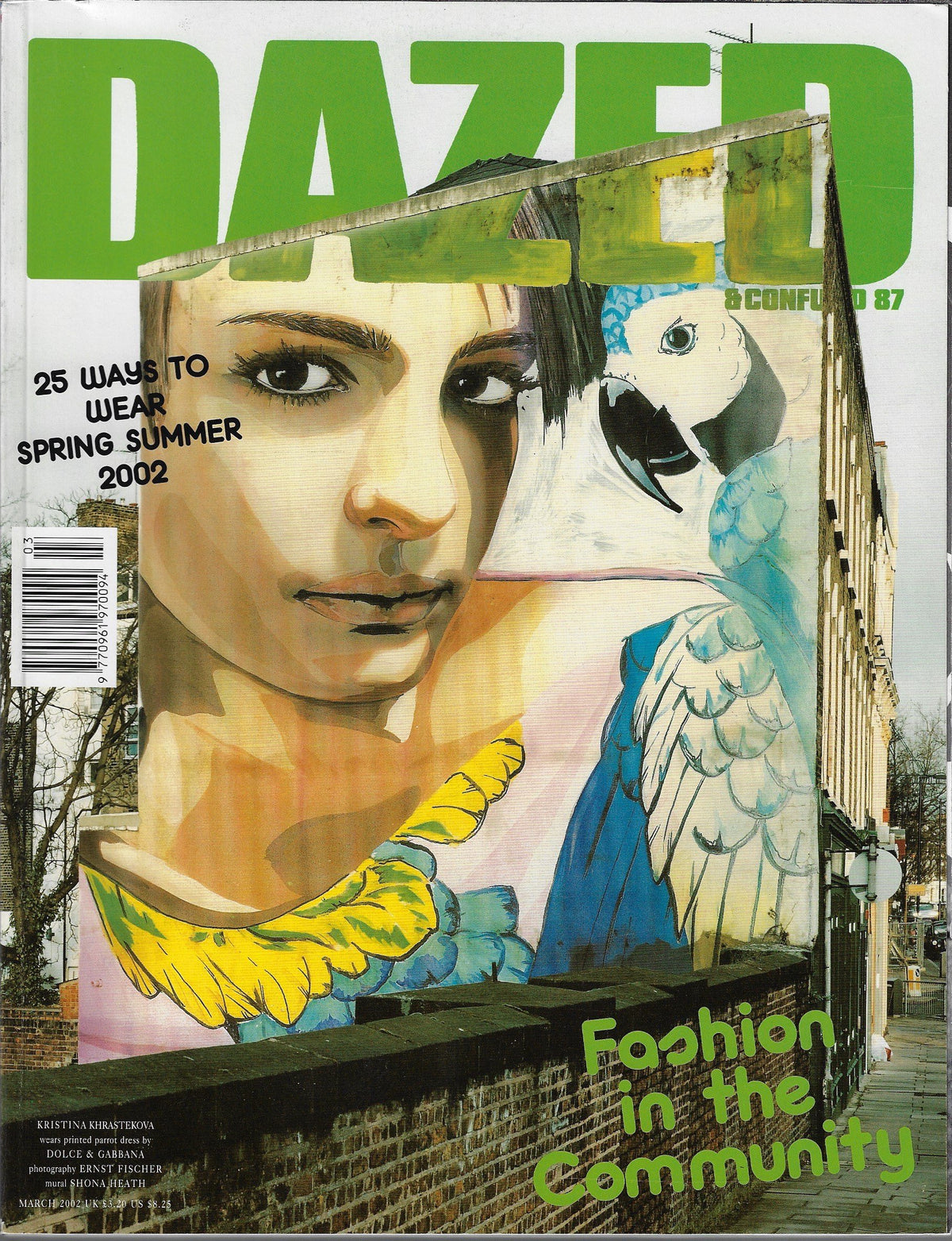 Dazed & Confused Magazine 2002 - Kristina Khrastekova