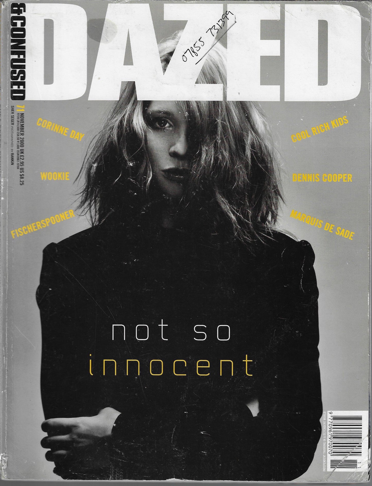 Dazed & Confused Magazine 2000 - Shea Segar