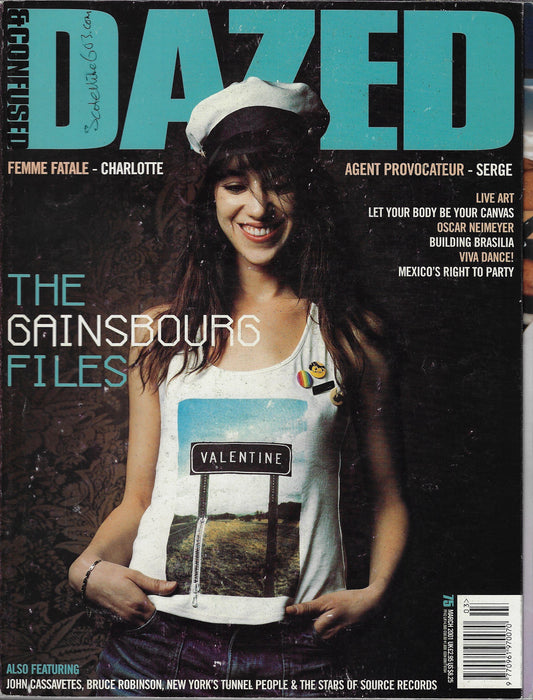 Dazed & Confused Magazine 2001 - Charlotte Gainsbourg