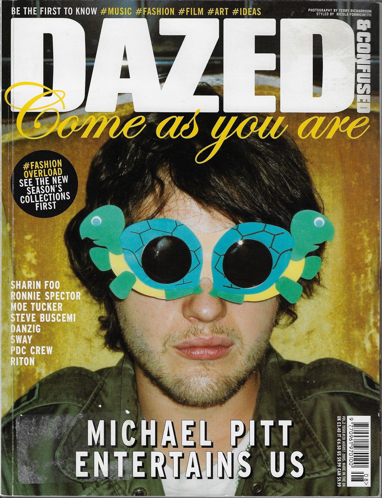 Dazed & Confused Magazine 2005 - Michael Pitt