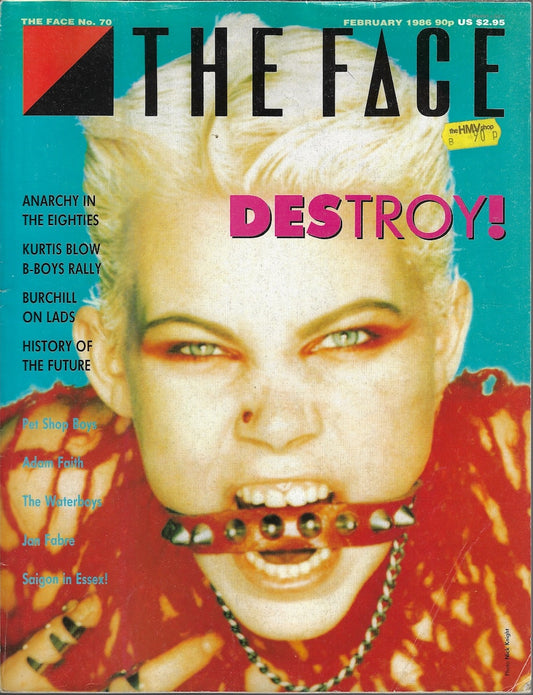 The Face Magazine 1986 - Nick Knight