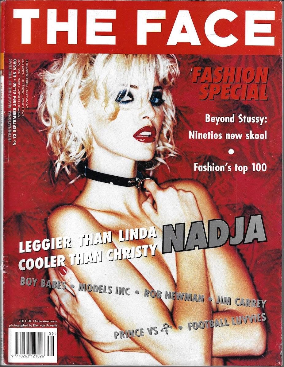The Face Magazine 1994 - Nadja Auermann