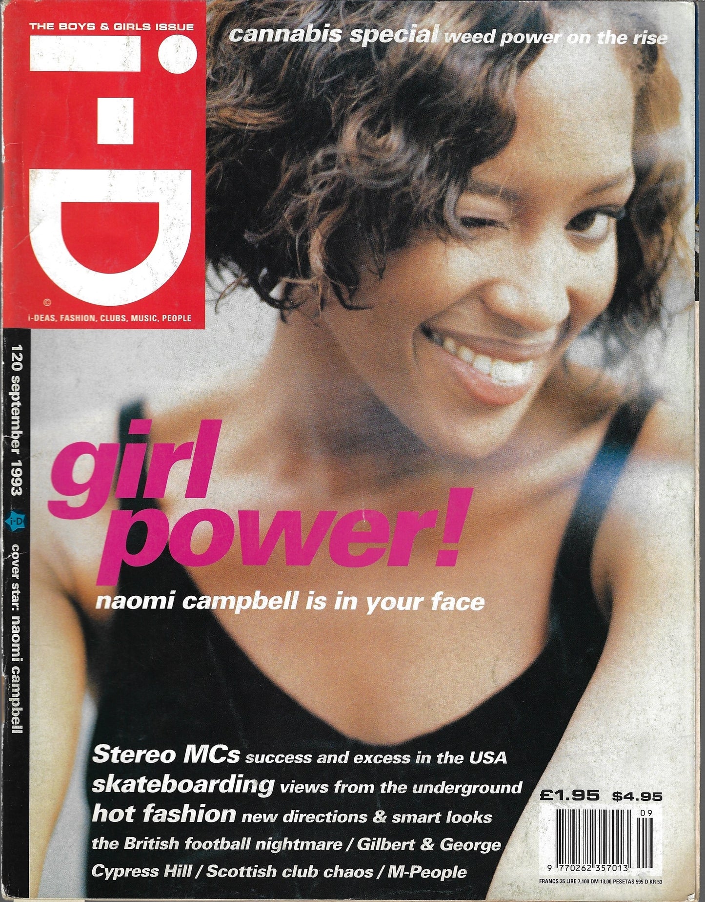 I-D Magazine 120 - Naomi Campbell 1993