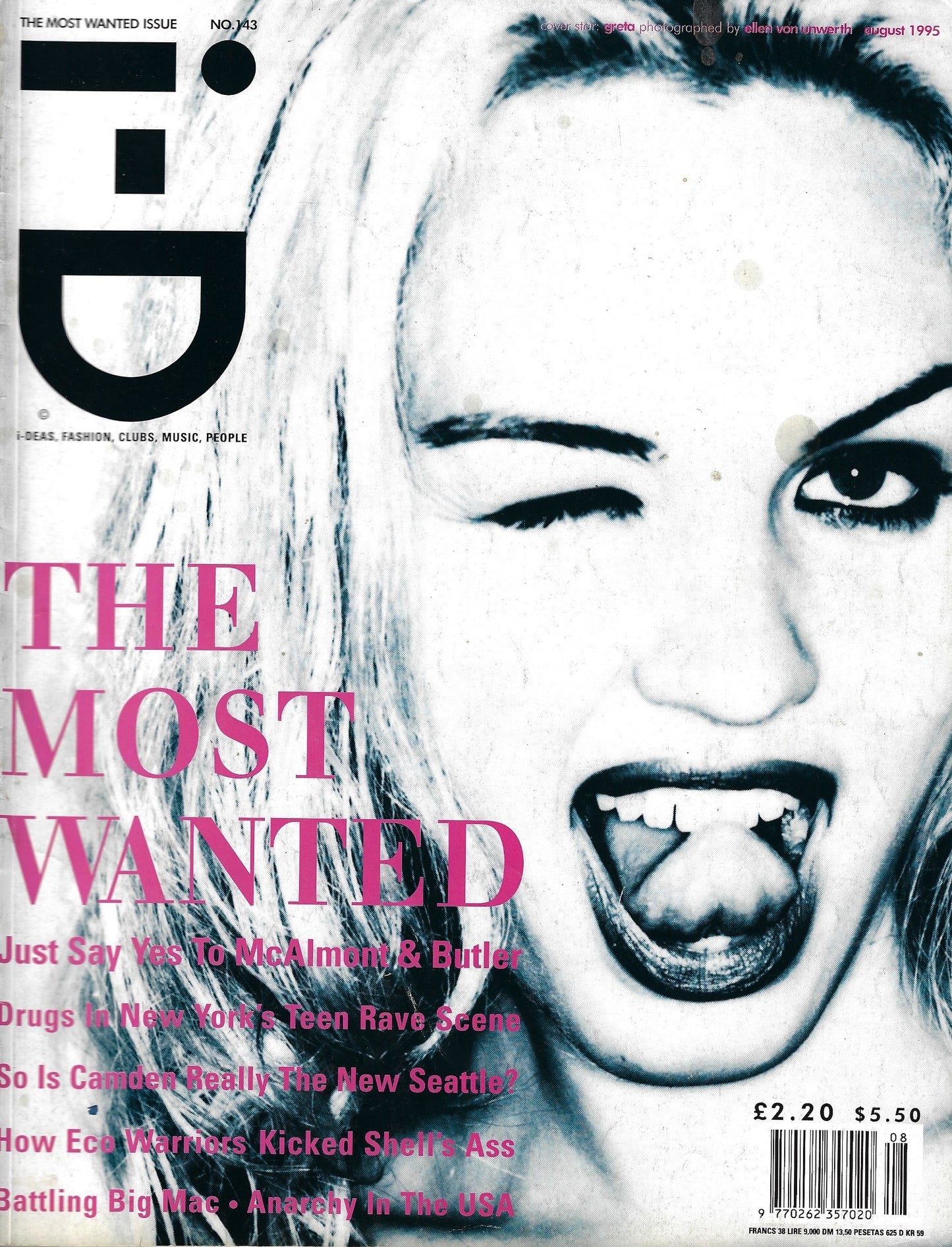 I-D Magazine 143 - Chloe Sevigny 1995