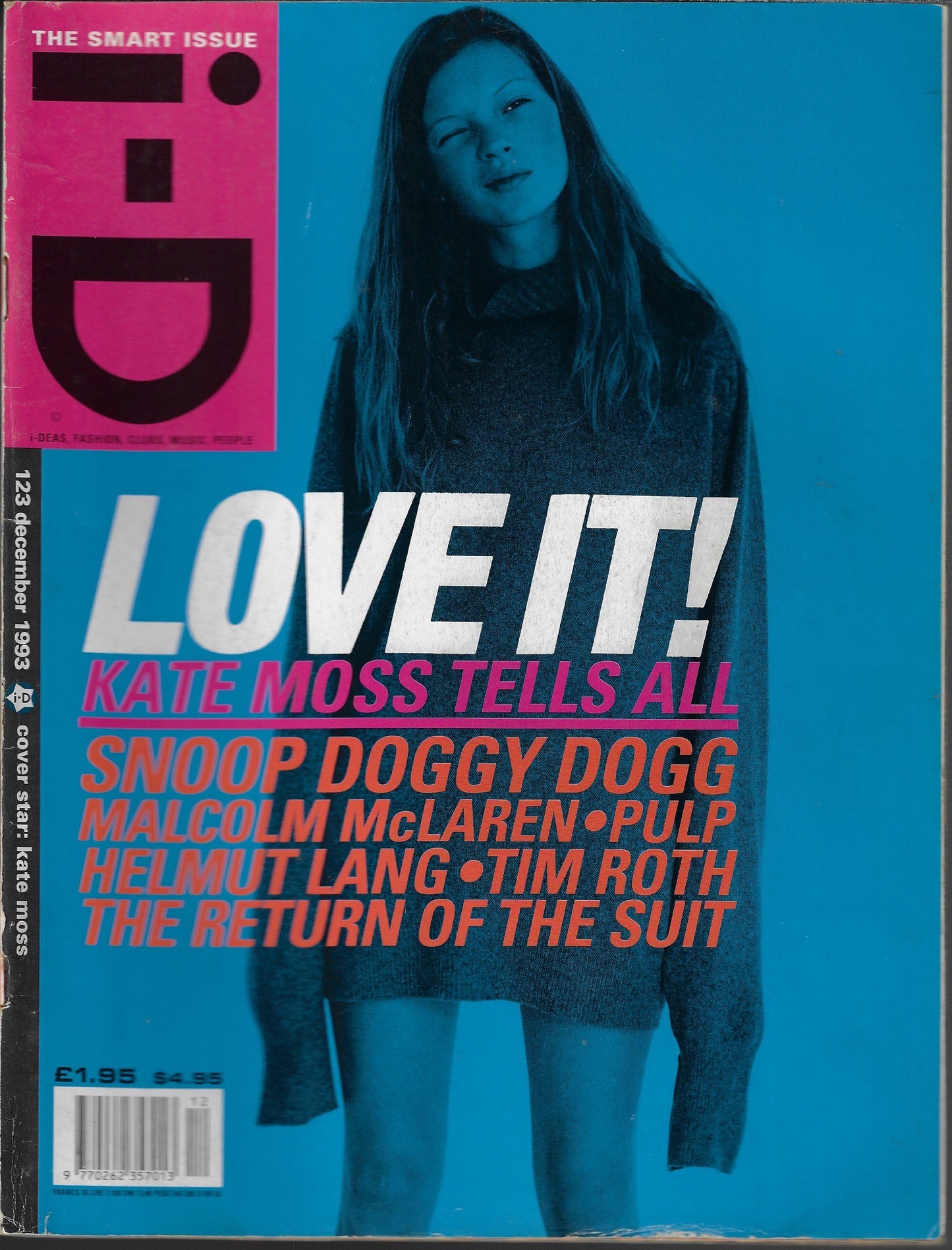 I-D Magazine 123 - Kate Moss 1993