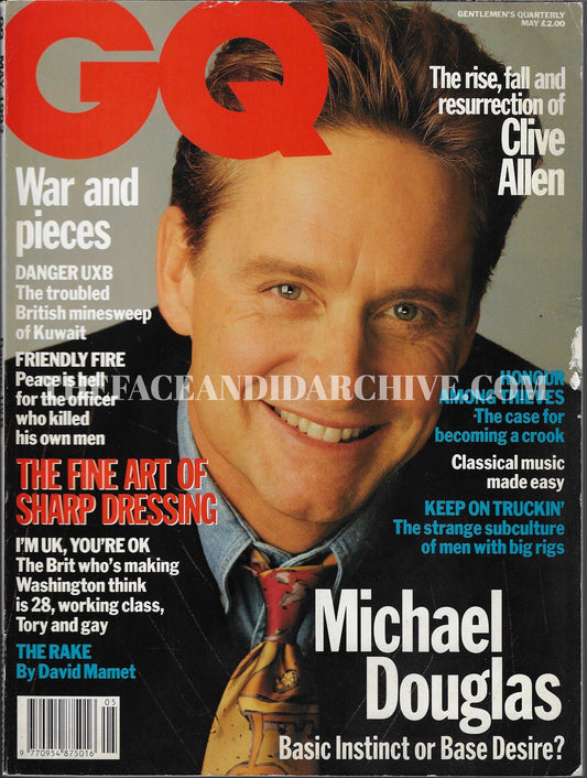 GQ Magazine May 1992 - Michael Douglas