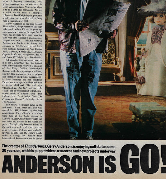 S Times Magazine - Gerry Anderson Thunderbirds