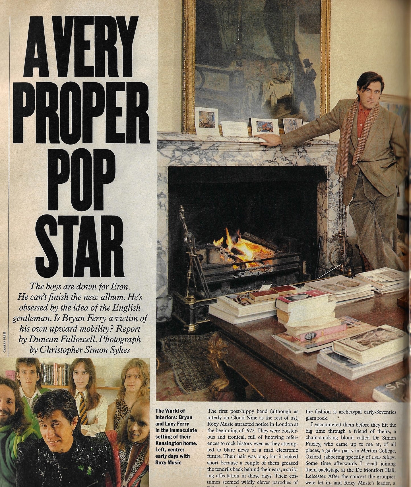 S Times Magazine - Bryan Ferry Proper Pop Star