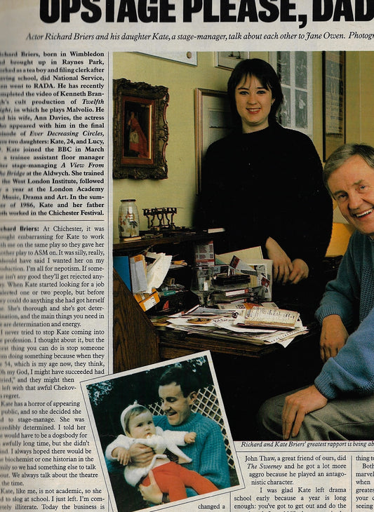 S Times Magazine - Richard Briers Relative Values