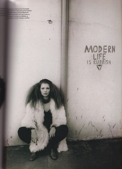 The Face Magazine The Farm KATE MOSS - 1991