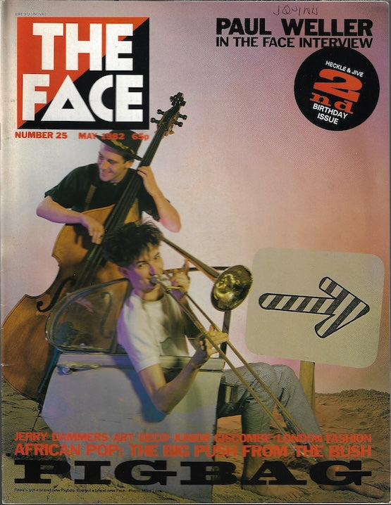 The Face Magazine 1982 - Pigbag PAUL WELLER