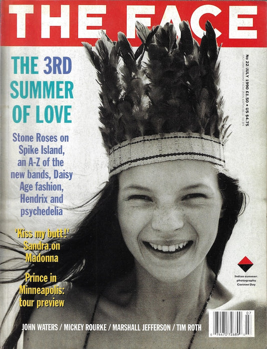 The Face Magazine 1990 - KATE MOSS Corinne Day RARE