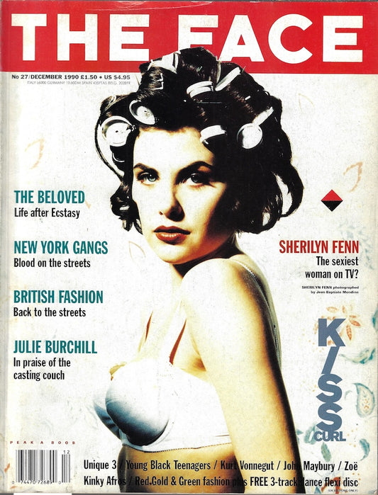 The Face Magazine 1990 - Sherilyn Fenn