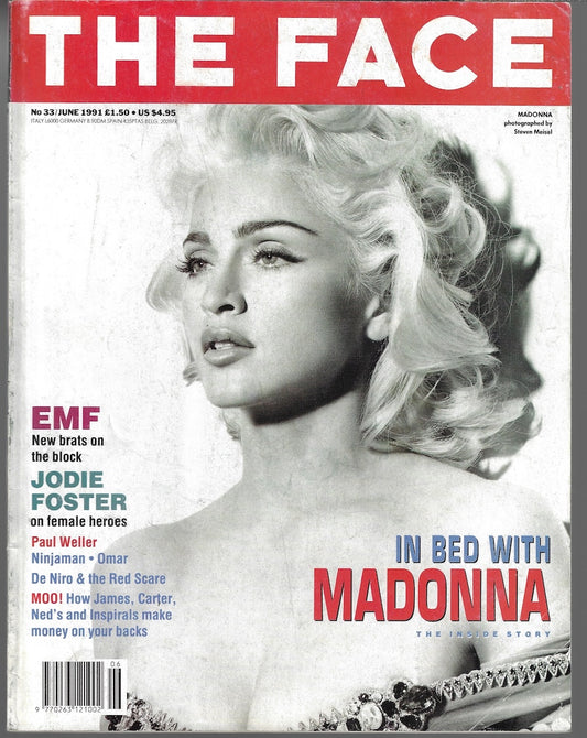 The Face Magazine Madonna - 1991