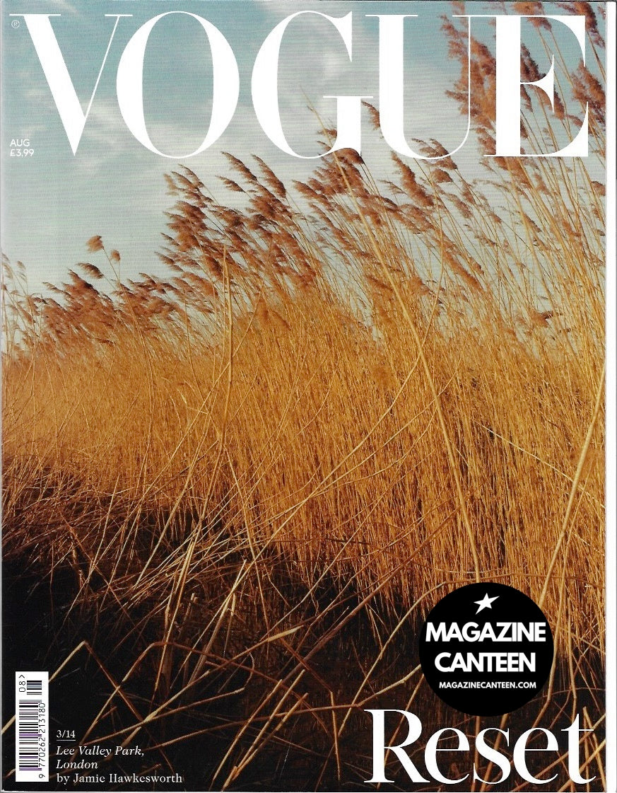 Vogue Magazine August 2020 - Reset Issue Jamie Hawkesworth