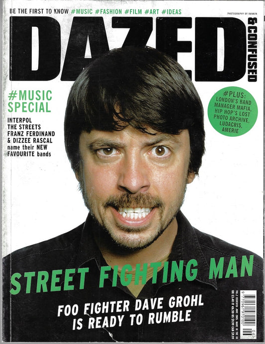 Dazed & Confused Magazine 2005 - Dave Grohl Foo Fighters