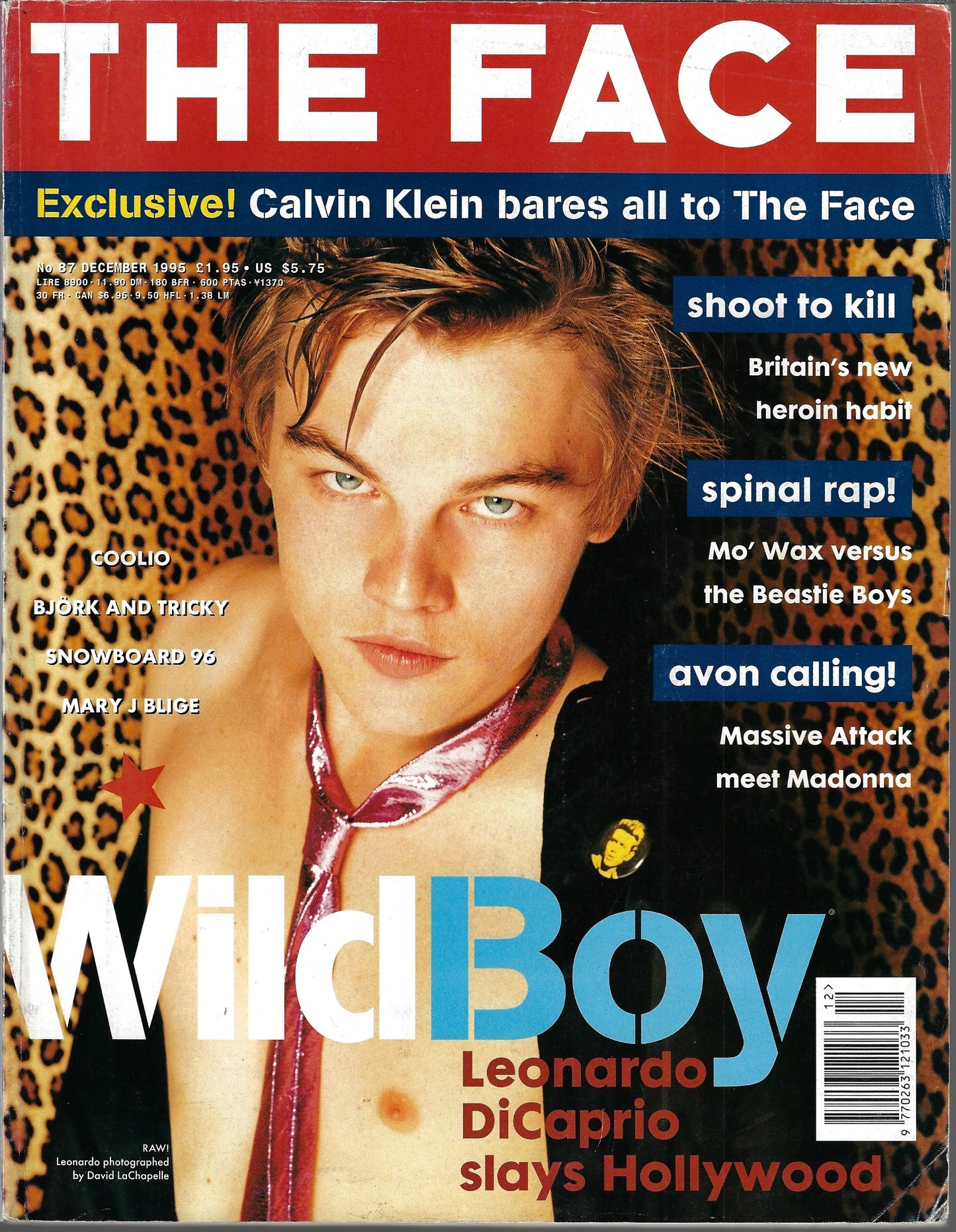 The Face Magazine 1995 - Leonardo DiCaprio