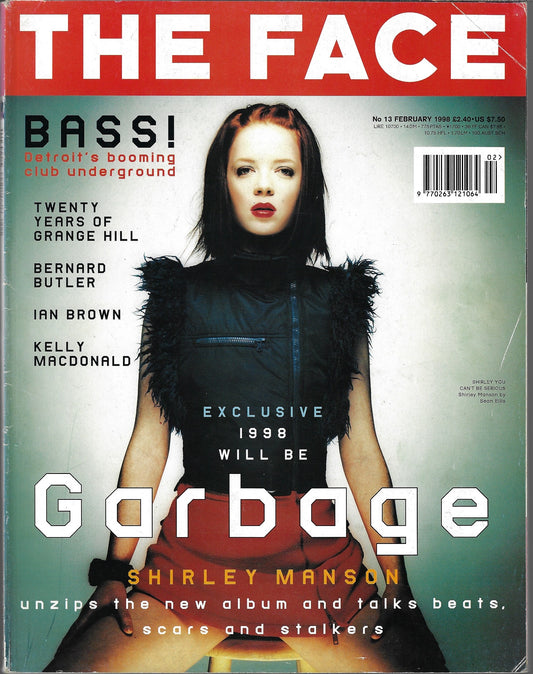 The Face Magazine 1998 - Garbage Shirley Manson