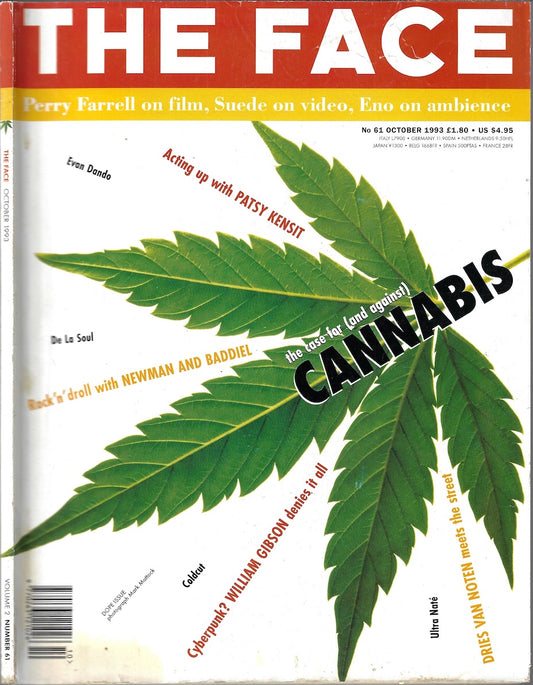 The Face Magazine 1993 - Cannabis