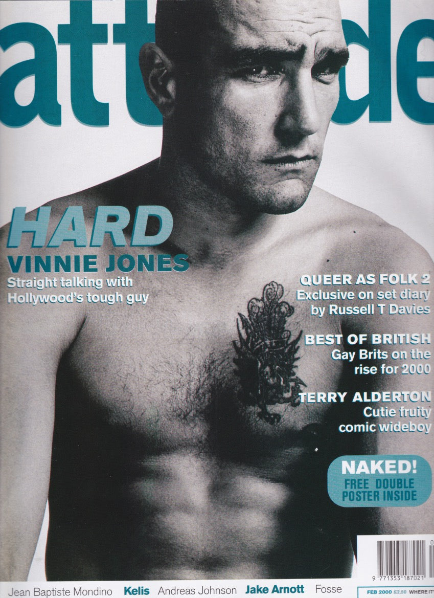 Attitude Magazine 70 - Vinnie Jones