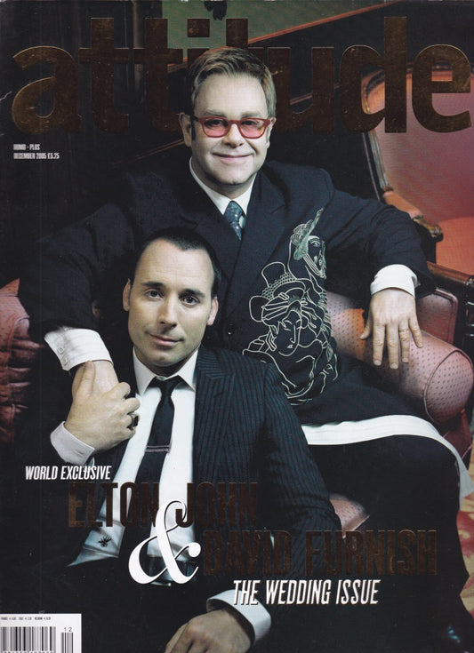 Attitude Magazine 140 - Elton John & David Furnish