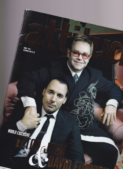 Attitude Magazine 140 - Elton John & David Furnish
