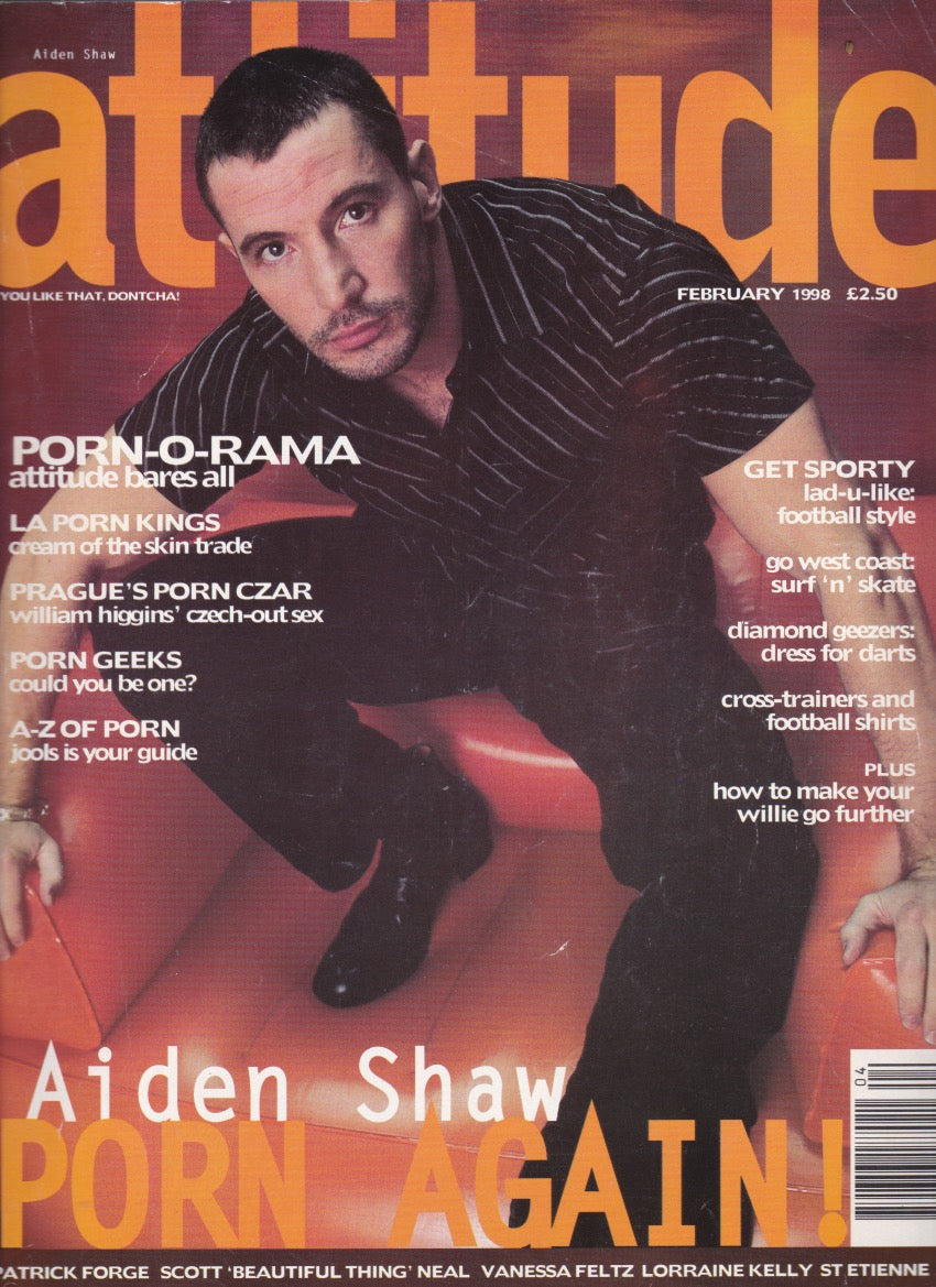 Attitude Magazine 46 Aiden Shaw The Face And I D Archive 2389