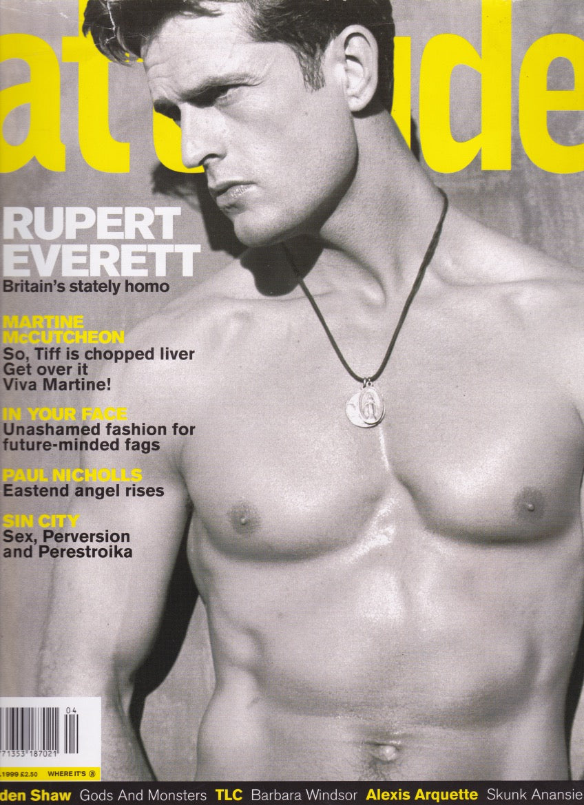 Attitude Magazine 60 - Rupert Everett