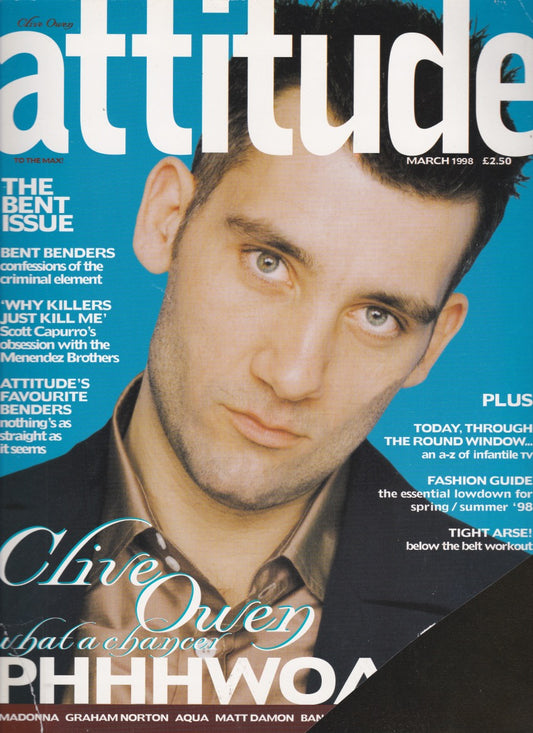 Attitude Magazine 47 - Clive Owen