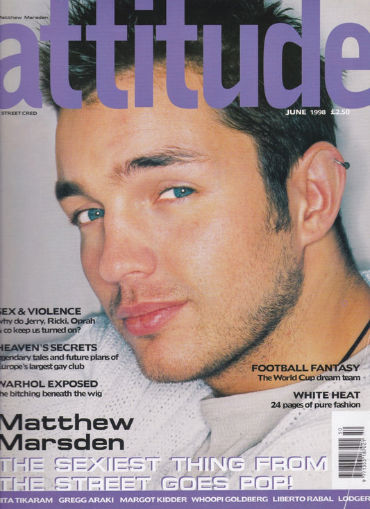 Attitude Magazine 50 - Matthew Marsden