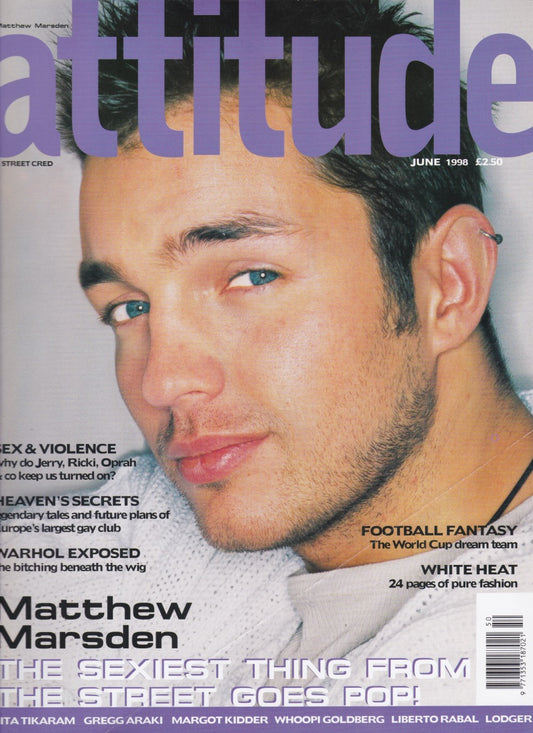 Attitude Magazine 50 - Matthew Marsden