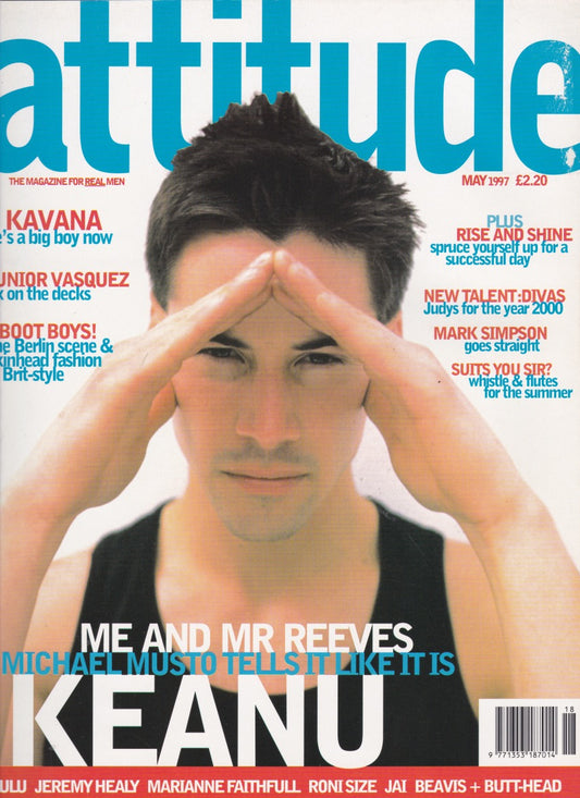 Attitude Magazine 37 - Keanu Reeves