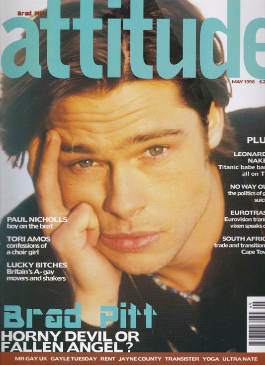 Attitude Magazine 49 - Brad Pitt