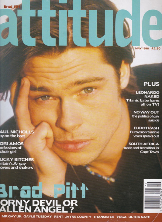 Attitude Magazine 49 - Brad Pitt