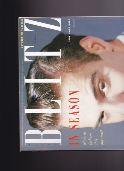 Blitz Magazine 1987 - John Galliano