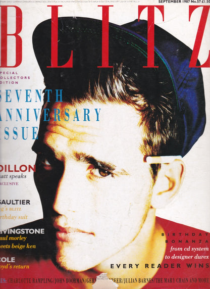 Blitz Magazine 1987 - Matt Dillon
