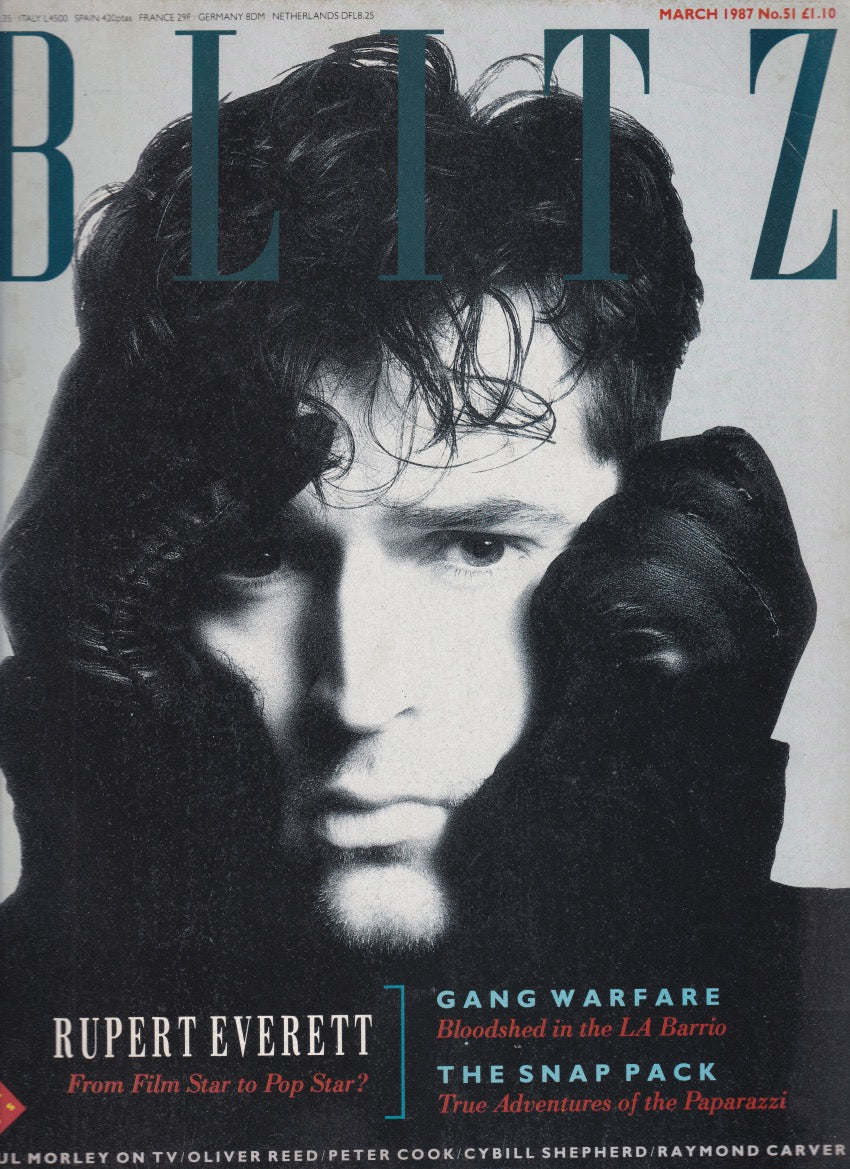 Blitz Magazine 1987 - Rupert Everett