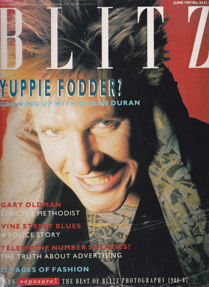 Blitz Magazine 1987 - Simon Le Bon