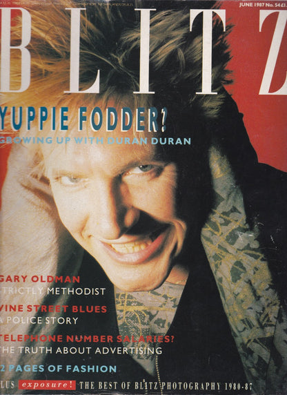 Blitz Magazine 1987 - Simon Le Bon