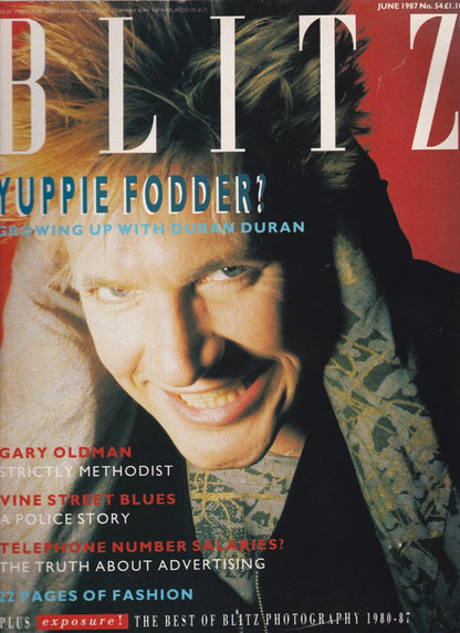 Blitz Magazine 1987 - Simon Le Bon