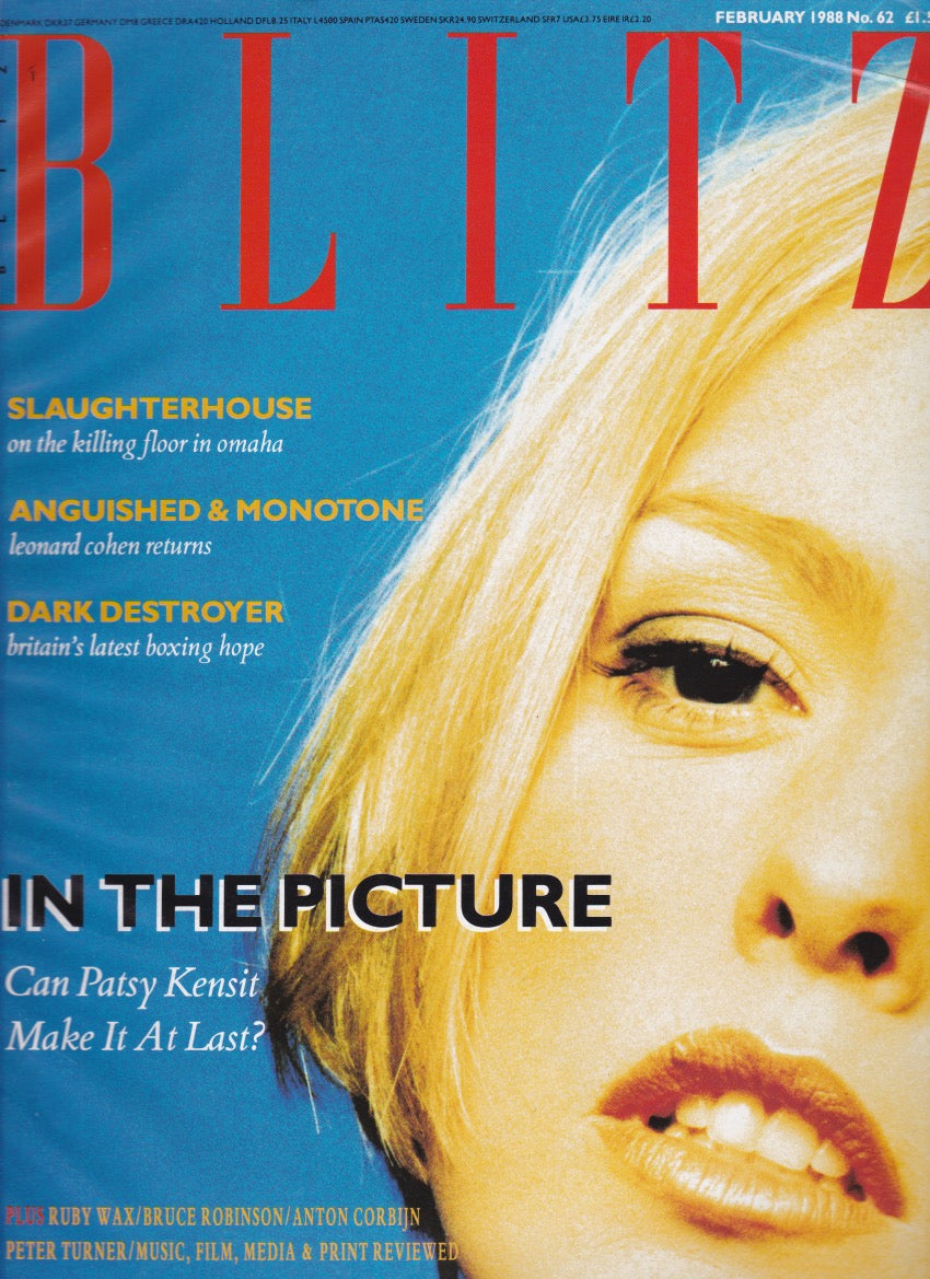 Blitz Magazine 1988 - Patsy Kensit