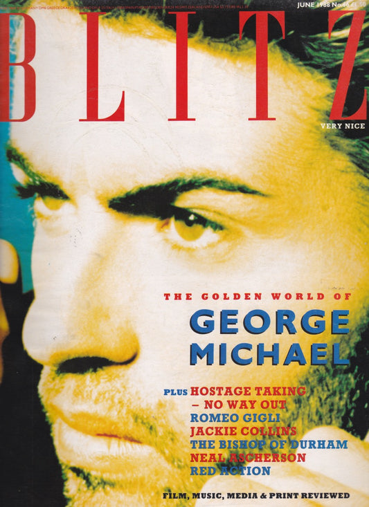 Blitz Magazine 1988 - George Michael